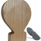 Montgolfière en Lithophanie - option : Boîte en châtaignier